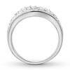 Thumbnail Image 2 of Previously Owned Diamond Contour Ring 3/8 carat tw Round-cut 14K White Gold