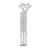 Thumbnail Image 2 of Previously Owned Diamond Bridal Set 3/4 ct tw Round 14K White Gold