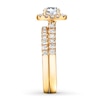 Thumbnail Image 3 of Previously Owned Diamond Bridal Set 1 carat tw Round-cut 14K Yellow Gold