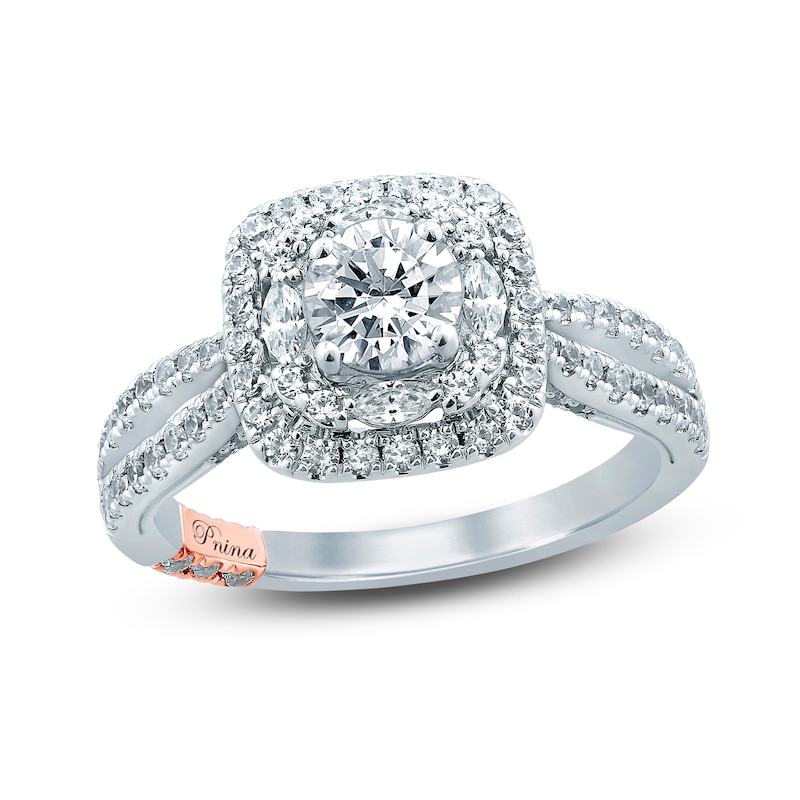 Main Image 1 of Previously Owned Pnina Tornai This Is It Diamond Engagement Ring 1-5/8 ct tw Marquise/Round 14K White Gold
