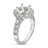 Thumbnail Image 2 of Previously Owned THE LEO First Light Diamond Halo Engagement Ring Setting 1-3/4 ct tw Round 14K White Gold