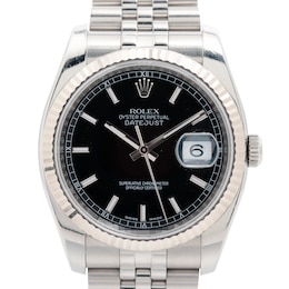 Previously Owned Men's Rolex Datejust 36 Stainless Steel Watch 12052878994