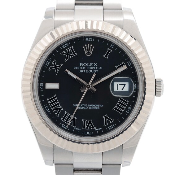 Previously Owned Mens Rolex Datejust 41 Stainless Steel Watch 12192985920