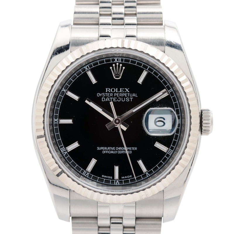 Main Image 1 of Previously Owned Men's Rolex Datejust 36 Stainless Steel Watch 12122903840