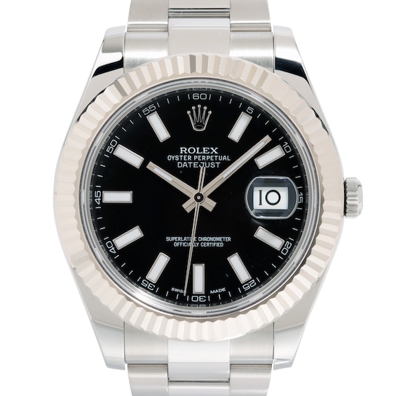 Previously Owned Mens Rolex Datejust 41 Stainless Steel Watch 12272018485