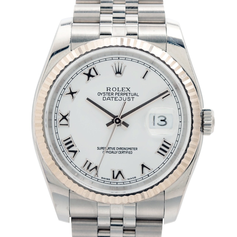 Main Image 1 of Previously Owned Men's Rolex Datejust 36 Stainless Steel Watch 12272018851