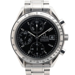 Previously Owned Men's OMEGA Speedmaster Chronograph Stainless Steel Watch 12102909459