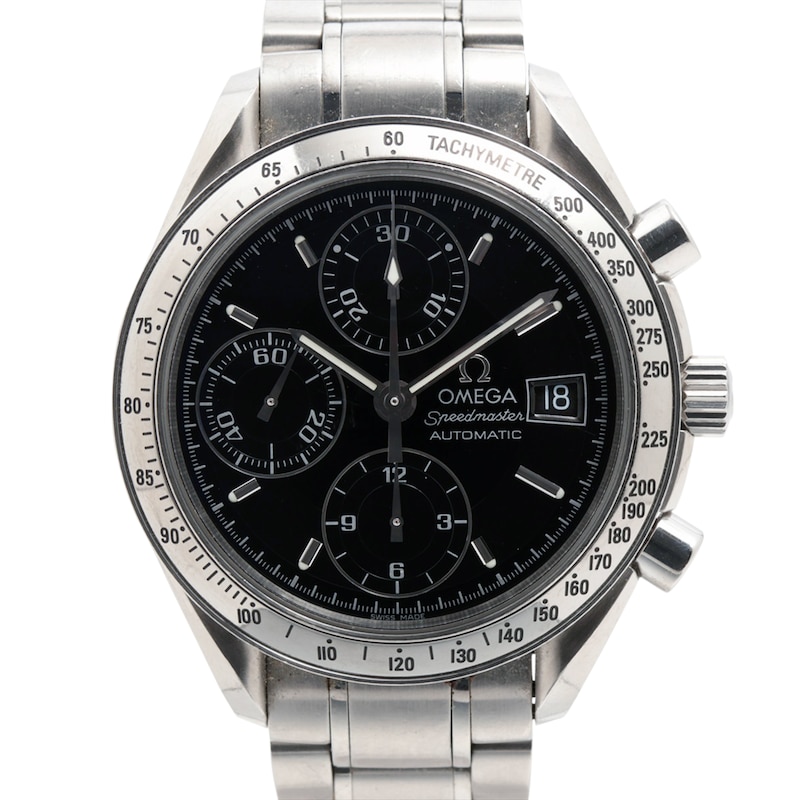 Main Image 1 of Previously Owned Men's OMEGA Speedmaster Chronograph Stainless Steel Watch 12102909459