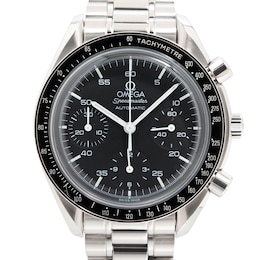 Previously Owned Men's OMEGA Speedmaster Chronograph Stainless Steel Watch 11024081865