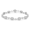 Thumbnail Image 1 of Previously Owned Diamond Bracelet 2 ct tw Round 14K White Gold