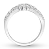 Thumbnail Image 3 of Previously Owned Diamond Anniversary Band 5/8 ct tw Round/Baguette 14K White Gold
