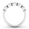 Thumbnail Image 2 of Previously Owned Diamond Anniversary Band 5/8 ct tw Round-cut 14K White Gold