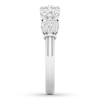 Thumbnail Image 3 of Previously Owned Diamond Anniversary Band 5/8 ct tw Round-cut 14K White Gold