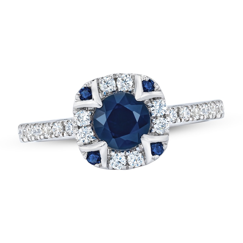 Main Image 1 of Previously Owned Vera Wang WISH Diamond Ring 1/4 ct tw 10K White Gold