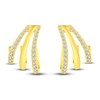Thumbnail Image 2 of Previously Owned Diamond Earrings 1/2 ct tw Round 10K Yellow Gold