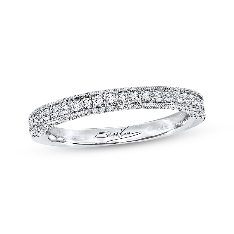 Main Image 1 of Previously Owned Scott Kay Ring 3/8 ct tw Diamonds 14K White Gold