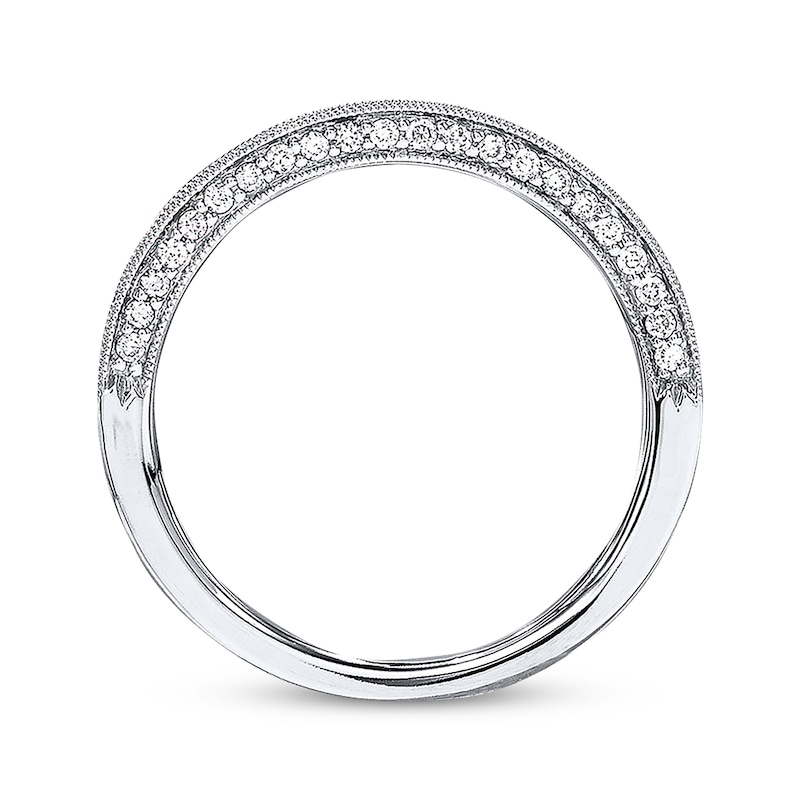 Main Image 3 of Previously Owned Scott Kay Ring 3/8 ct tw Diamonds 14K White Gold