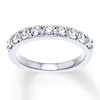Thumbnail Image 1 of Previously Owned Hearts Desire Anniversary Band 7/8 cttw Diamonds 18K White Gold