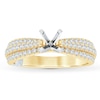 Thumbnail Image 1 of Previously Owned Pnina Tornai Diamond Engagement Ring Setting 1/2 ct tw Round 14K Yellow Gold