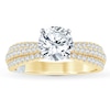 Thumbnail Image 3 of Previously Owned Pnina Tornai Diamond Engagement Ring Setting 1/2 ct tw Round 14K Yellow Gold