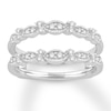Thumbnail Image 1 of Previously Owned Diamond Enhancer Ring 1/4 ct tw Round 14K White Gold