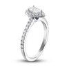 Thumbnail Image 2 of Previously Owned Vera Wang WISH Diamond Engagement Ring 3/4 ct tw Round/Pear-shaped 14K White Gold