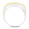 Thumbnail Image 3 of Previously Owned Diamond Wedding Band 1 ct tw Round 10K Two-Tone Gold