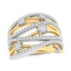 Thumbnail Image 1 of Previously Owned Diamond Ring 1/2 ct tw Round 10K Yellow Gold