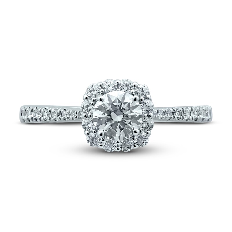 Main Image 3 of Previously Owned Pnina Tornai The Moment I've Dreamt Of Diamond Engagement Ring 1 ct tw Round 14K White Gold