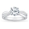 Thumbnail Image 3 of Previously Owned Diamond Engagement Ring Setting 1/5 ct tw Round 14K White Gold