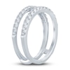 Thumbnail Image 2 of Previously Owned Diamond Anniversary Enhancer Band 1/2 ct tw Round 14K White Gold