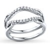 Thumbnail Image 1 of Previously Owned Diamond Anniversary Enhancer Band 1/5 ct tw Round 14K White Gold