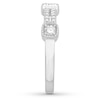 Thumbnail Image 3 of Previously Owned Colorless Diamond Anniversary Band 1/3 ct tw 14K White Gold