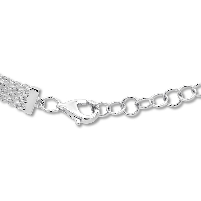 Main Image 3 of Previously Owned Shy Creation Diamond Bracelet 1/3 ct tw 14K White Gold SC55004406