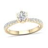 Thumbnail Image 1 of Previously Owned Diamond Ring 3/4 ct tw Round-cut 14K Yellow Gold