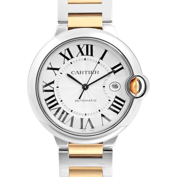 Previously Owned Cartier Ballon Bleu Automatic 36mm Mens Watch 22024319933