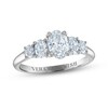 Thumbnail Image 1 of Previously Owned Vera Wang WISH Diamond Engagement Ring 1-1/3 ct tw Oval/Round 14K White Gold