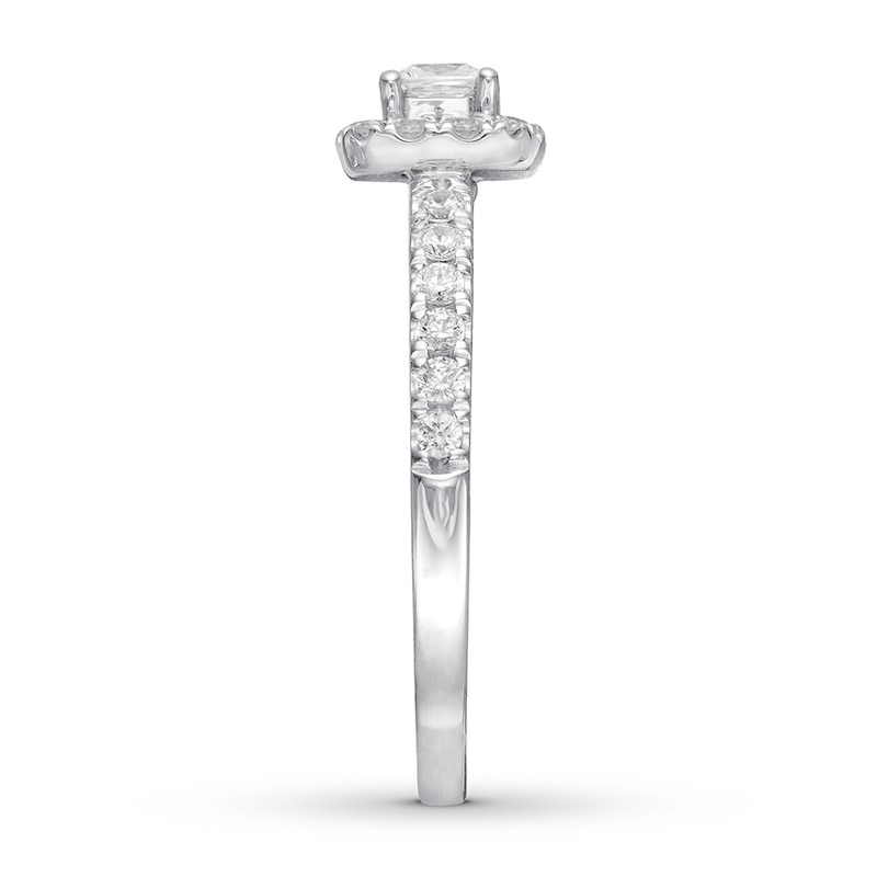 Main Image 3 of Previously Owned Ever Us Diamond Engagement Ring 7/8 ct tw 14K White Gold