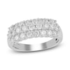 Thumbnail Image 1 of Previously Owned Diamond Anniversary Ring 1-1/2 ct tw Round 14K White Gold