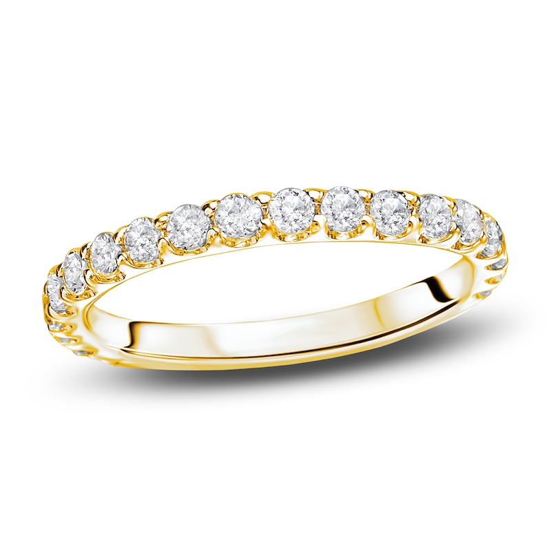 Main Image 1 of Previously Owned Diamond Anniversary Band 5/8 ct tw Round 14K Yellow Gold