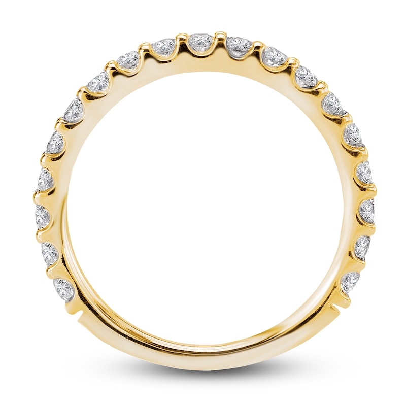 Main Image 2 of Previously Owned Diamond Anniversary Band 5/8 ct tw Round 14K Yellow Gold