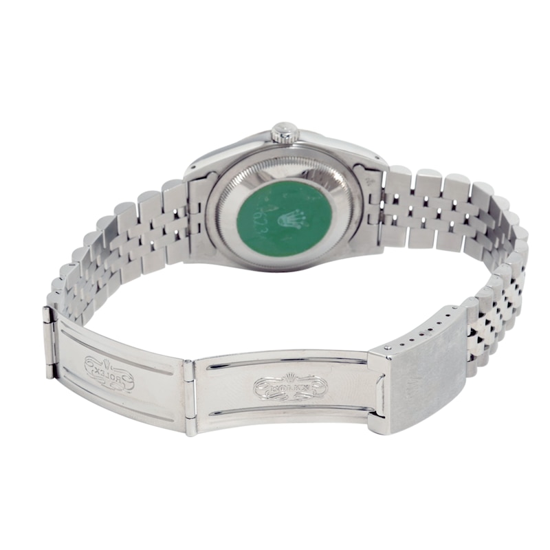 Main Image 2 of Previously Owned Men's Rolex Datejust 36 18K White Gold & Stainless Steel Watch 13024193853 (Model: 16234)