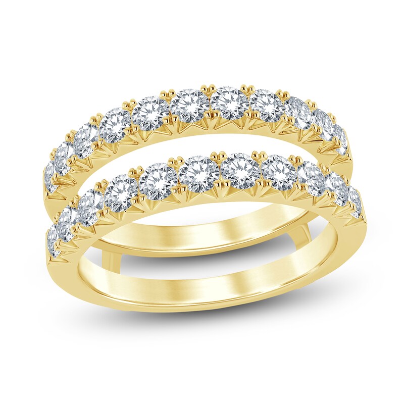 Main Image 1 of Previously Owned Diamond Insert Ring 1 ct tw Round 14K Yellow Gold