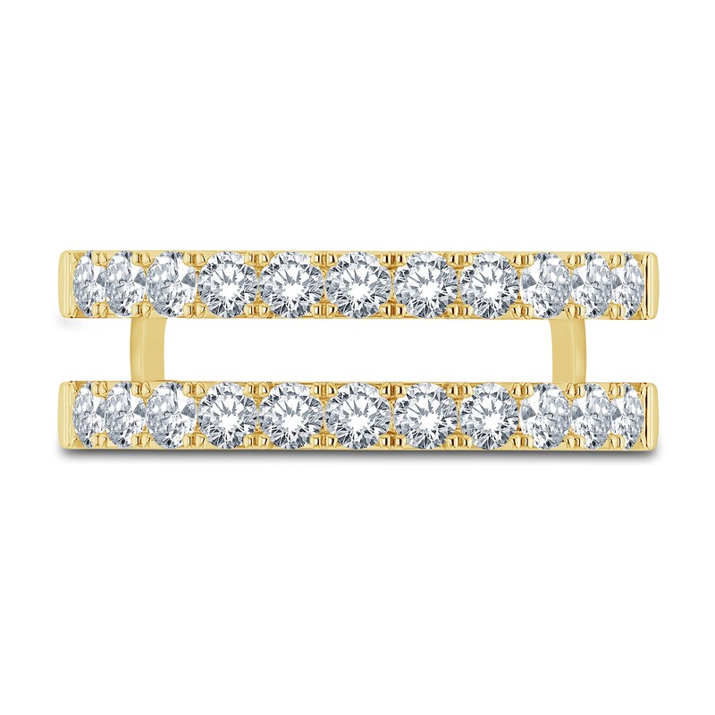 Main Image 3 of Previously Owned Diamond Insert Ring 1 ct tw Round 14K Yellow Gold