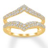 Thumbnail Image 1 of Previously Owned Diamond Enhancer Ring 5/8 ct tw Round-cut 14K Yellow Gold