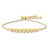 Thumbnail Image 1 of Previously Owned Diamond Link Bolo Bracelet 1/4 ct tw Round 10K Yellow Gold