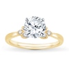Thumbnail Image 3 of Previously Owned Diamond Engagement Ring Setting 1/10 ct tw Round 14K Yellow Gold