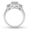 Thumbnail Image 2 of Previously Owned Diamond Engagement Ring 1-1/2 ct tw Round 14K White Gold