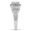 Thumbnail Image 3 of Previously Owned Diamond Engagement Ring 1-1/2 ct tw Round 14K White Gold