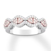 Thumbnail Image 1 of Previously Owned Diamond Anniversary Ring 3/8 carat tw 14K Two-Tone Gold